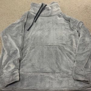 Marika Java/Gray Medium Audrey Sherpa Pullover Tunic